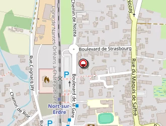 Carte de Comac à Nort-sur-erdre