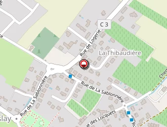 Carte de Domaine Des Locquets à Parçay-meslay