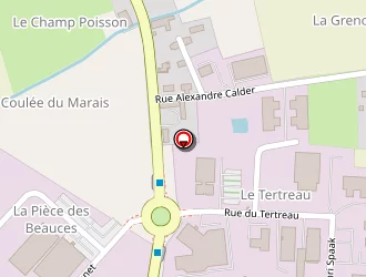 Carte de Roulliaud à Notre-dame-d'oé