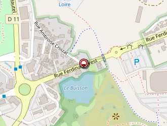 Carte de Le P'tit Bouchon à Trélazé