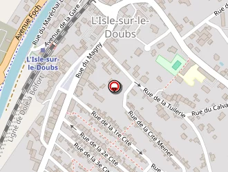 Carte de 2ed à Isle-sur-le-doubs (l')