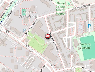 Carte de Ecole Primaire Claude Monet à Angers