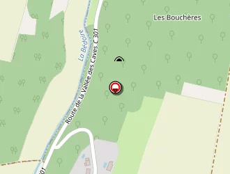 Carte de Richard Daniel à Rochecorbon