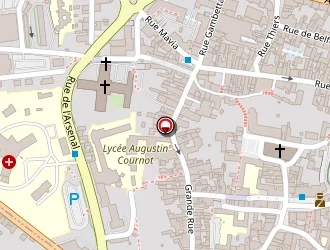 Carte de Michelin Mireille à Gray