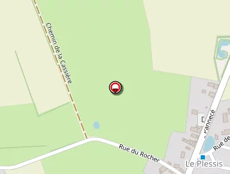 Carte de Espace Terrena à Mésanger