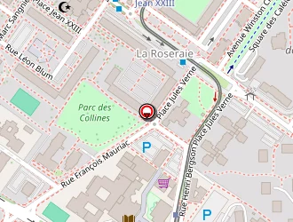 Carte de Carrefour Express à Angers