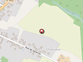 Carte de Petit Franc à Millançay