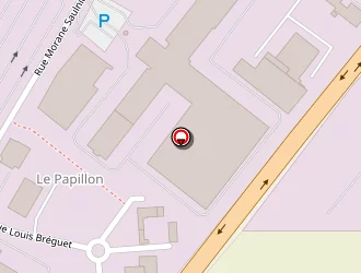 Carte de Point P Centre (centrale à Béton) à Parçay-meslay