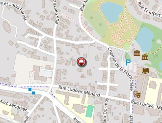 Carte de Ecole Elémentaire Maraîchère à Trélazé