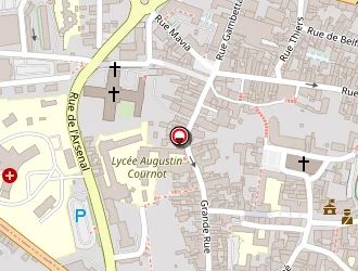 Carte de Gray Taxi à Gray