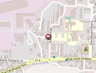 Carte de Chaumette Architecte à Trélazé