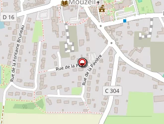 Carte de Moison Claire à Mouzeil