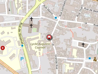 Carte de Voltz Jean-manuel à Gray