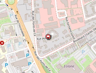 Carte de Algovilla à Angers