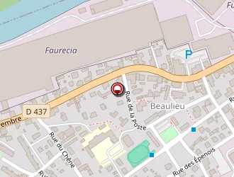 Carte de A La Boul'ange à Mandeure