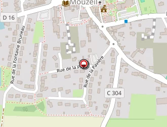 Carte de Mondin Pierrick à Mouzeil