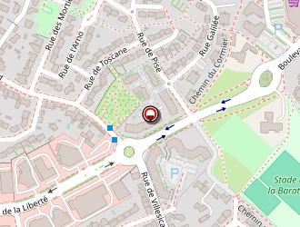 Carte de Peigné Thierry à Angers