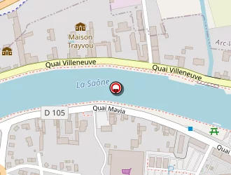 Carte de Collège Robert Delannoy à Gray