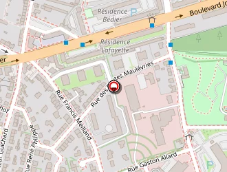 Carte de Retravailler Angers à Angers