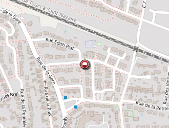 Carte de Menard Emmanuel à Trélazé