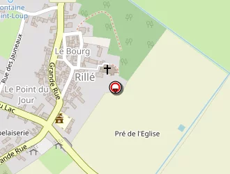 Carte de Huttopia Rille à Rillé