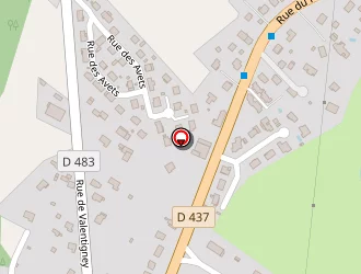 Carte de Helminger à Mathay