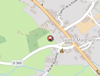 Carte de Ecole à Sainte-magnance