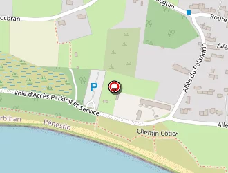 Carte de Plage De Plandrin à Pénestin