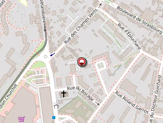 Carte de Casino Cafétéria à Angers