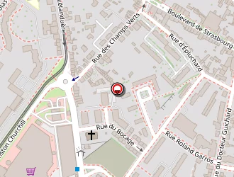 Carte de Maric Coiffure à Angers