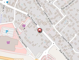 Carte de Recept Thouars Paillat à Mazé