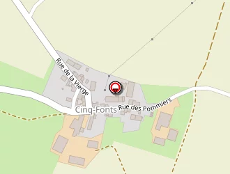 Carte de Moris Benoît à Vaux-saules