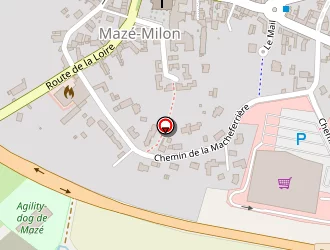 Carte de La Grille Du Château à Mazé