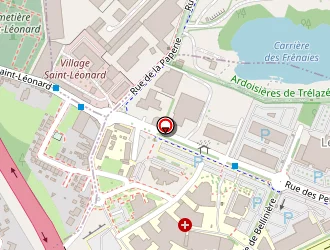 Carte de Créabois à Trélazé