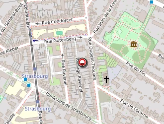 Carte de Géant Casino à Angers