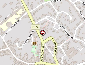 Carte de Garage Du Centre à Mazé