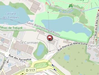 Carte de Nicolas Drouet D'aubigny à Trélazé