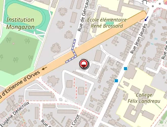 Carte de Impact Service à Angers