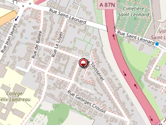 Carte de Desfontaine Anna à Angers