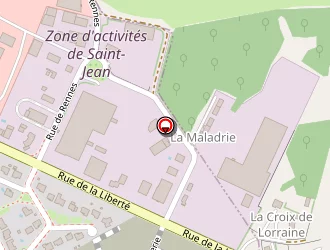 Carte de Petit (ets) à Saint-jean-de-linières