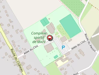 Carte de Complexe Sportif à Mazé