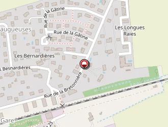 Carte de A.r.a.u.c.o (association D'aide Aux Urémiques Du Centre Ouest) à Notre-dame-d'oé