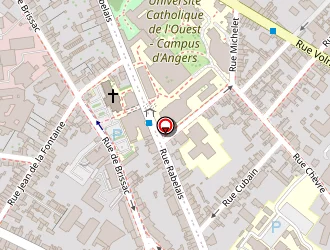 Carte de Le Gecko à Angers