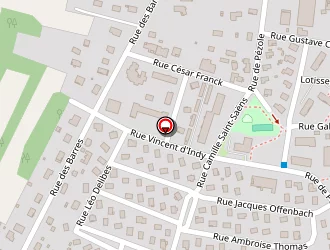 Carte de Thevenet André à Valentigney