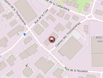 Carte de Seral à Beaucouzé