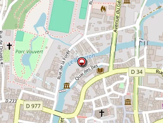 Carte de Houdin Patrick à Clamecy