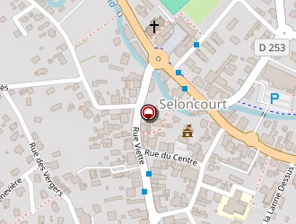 Carte de Bennasar Claudine à Seloncourt