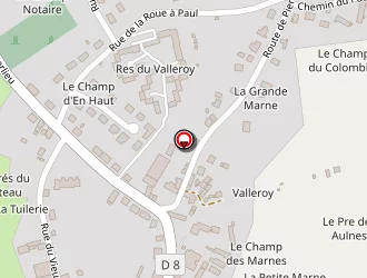 Carte de La Poste à Vailly-sur-sauldre