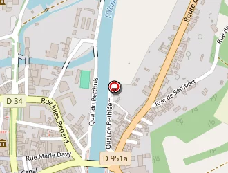 Carte de Faïencerie Roger Colas à Clamecy