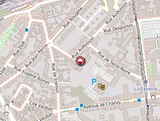 Carte de Pharmacie Giffard à Angers